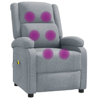 Massage Chair - Light Gray