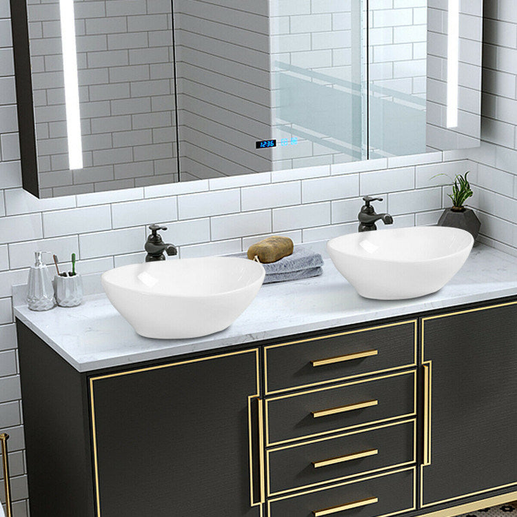 Oval Ceramic Sink