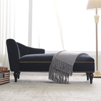 Velvet Chaise Lounge