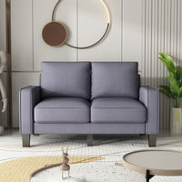 Modern Loveseat and Sofa Set