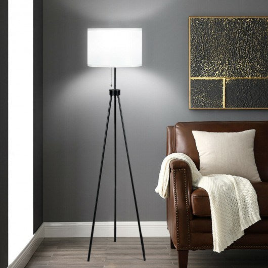 Metal Tripod Floor Lamp