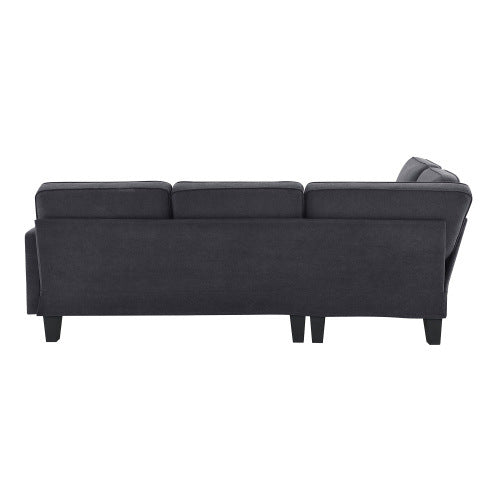 90" Modern Sectional Sofa with Chaise Lounge