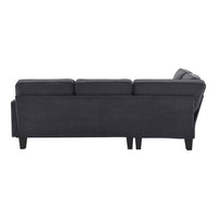 90" Modern Sectional Sofa with Chaise Lounge