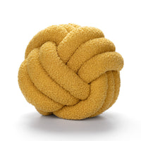 Knotted Handmade Round Plush Pillow