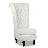 Velvet High Back Chair