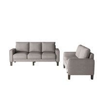 Modern Loveseat and Sofa Set