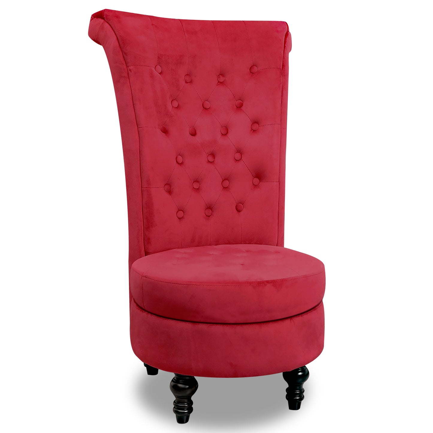 Velvet High Back Chair