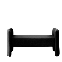 52" Bench in Teddy Black