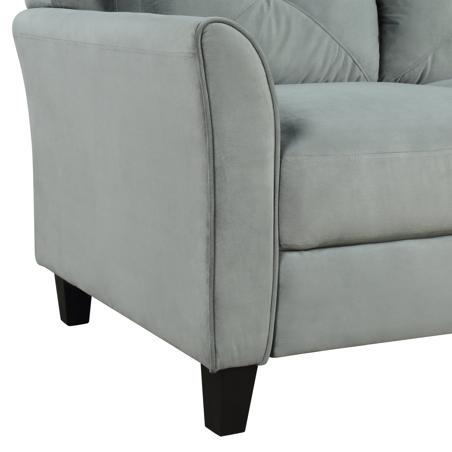 Tufted Sofa, Loveseat and Chair Set