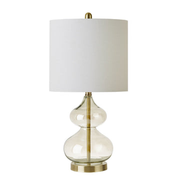 Set of 2 Glass Table Lamp