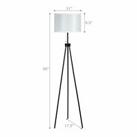 Metal Tripod Floor Lamp