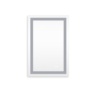 Frameless Rectangular LED Bathroom Mirror