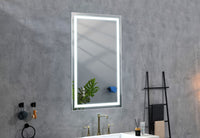 36" x 28" LED Lighted, Anti-fog Bathroom Mirror