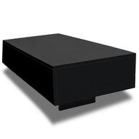 High Gloss Coffee Table - Black