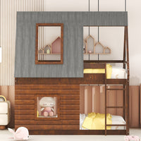 Cabin Bunk Bed - Twin