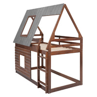 Cabin Bunk Bed - Twin