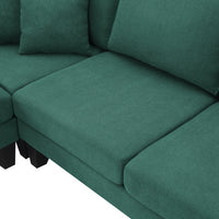 90" Modern Sectional Sofa with Chaise Lounge