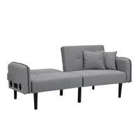 Sofa Bed with Built-In Stereo