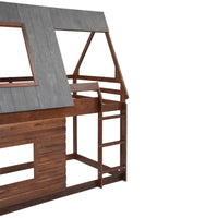 Cabin Bunk Bed - Twin