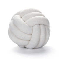 Knotted Handmade Round Plush Pillow