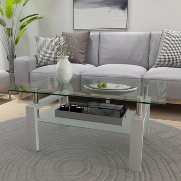 Glass Top Coffee Table