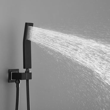 Thermostatic Shower Head - Black