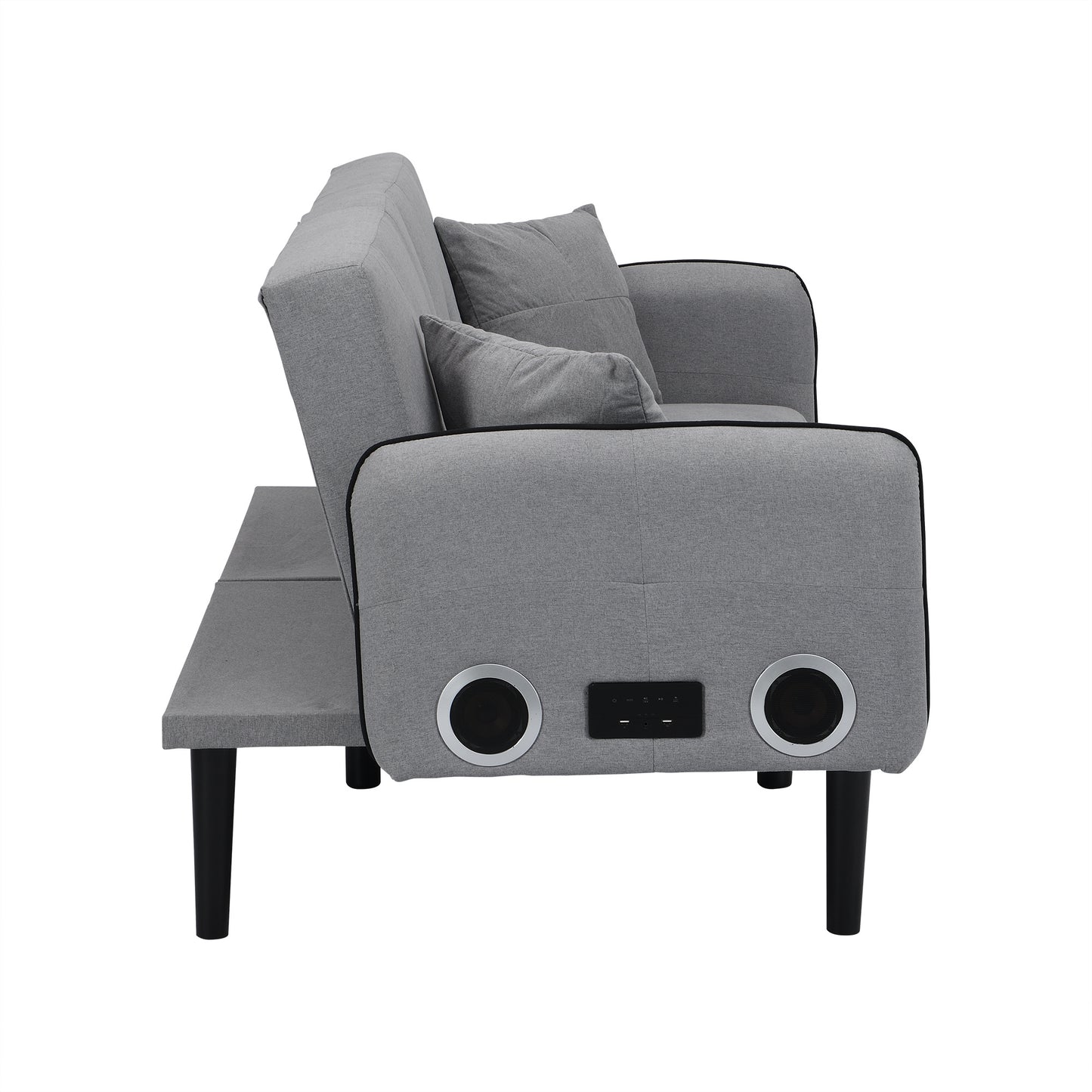 Sofa Bed with Built-In Stereo