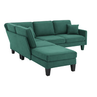 90" Modern Sectional Sofa with Chaise Lounge