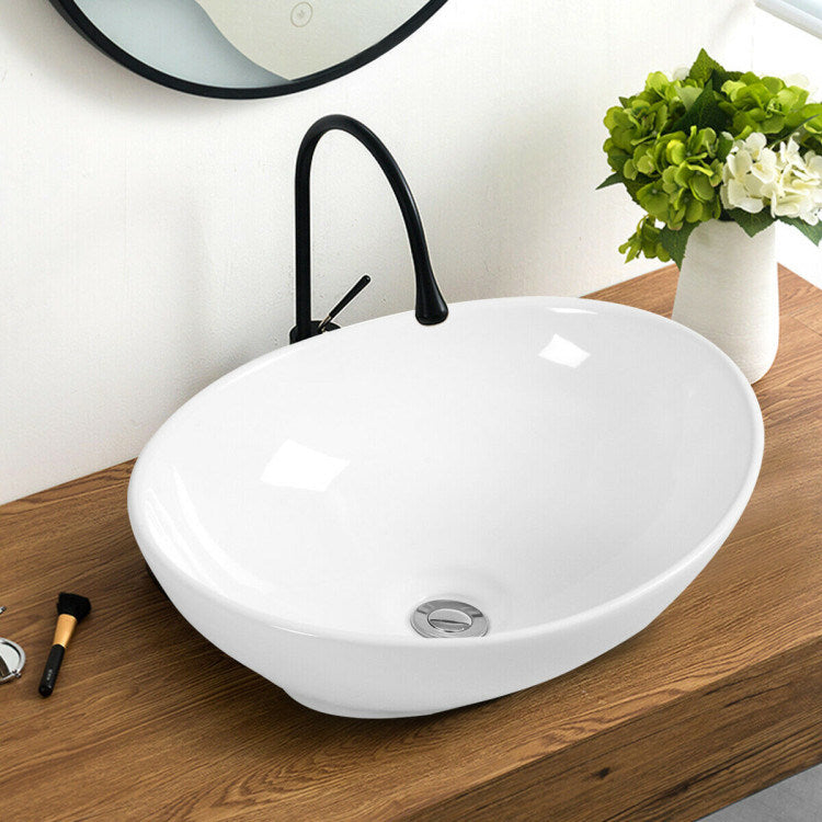 Oval Ceramic Sink