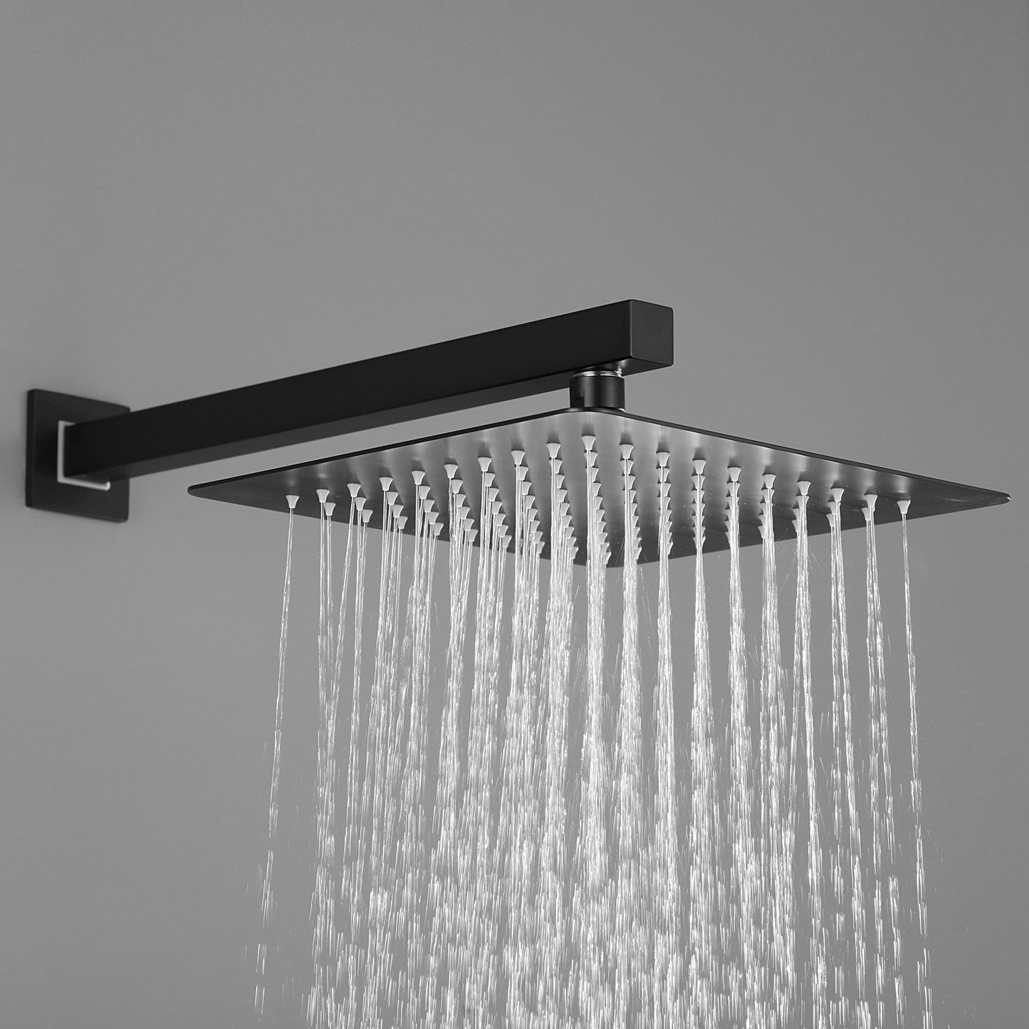 Thermostatic Shower Head - Black