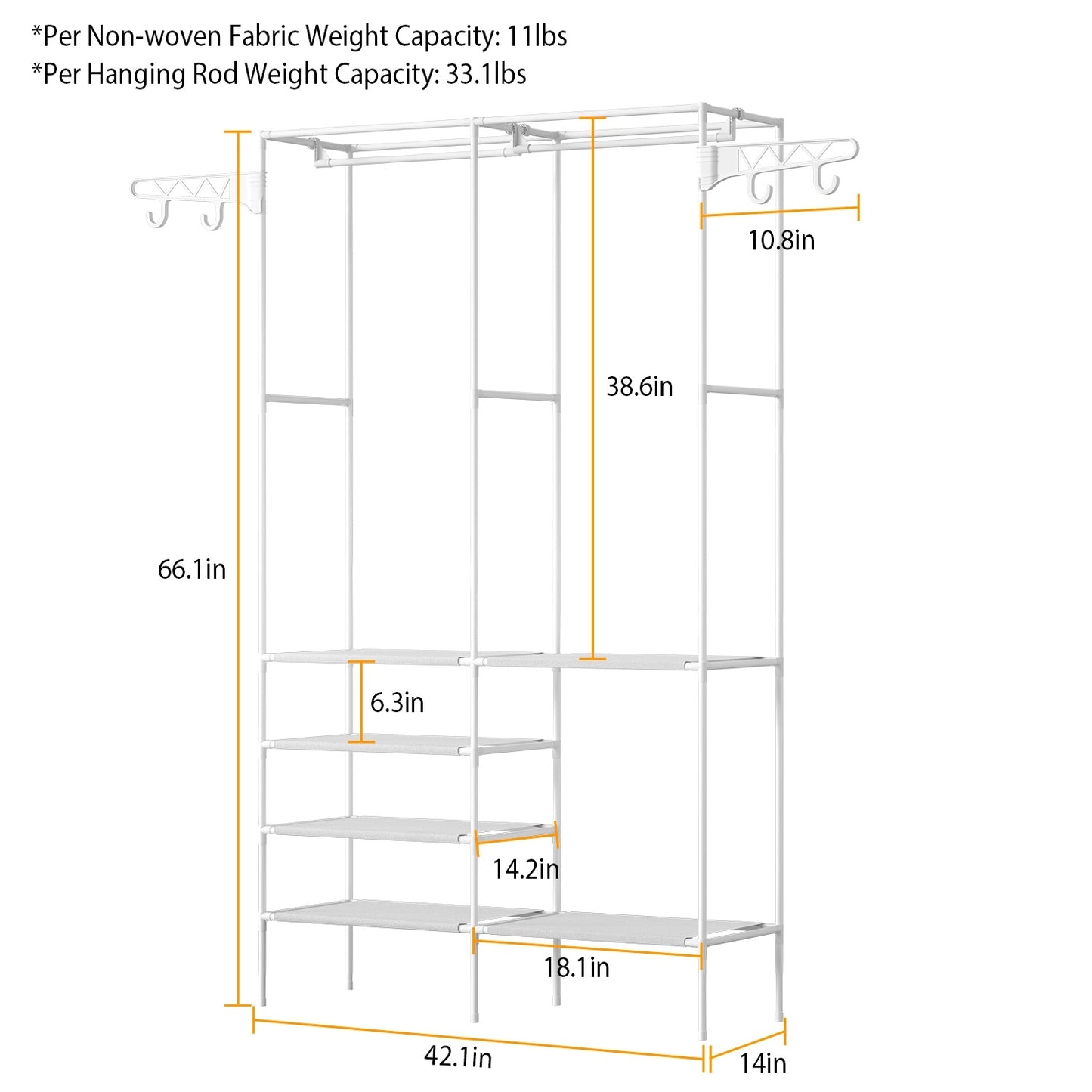 Metal Garment Rack