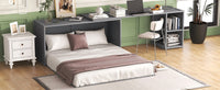 Queen Size Murphy Bed - Gray