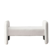 52" Bench in Teddy White