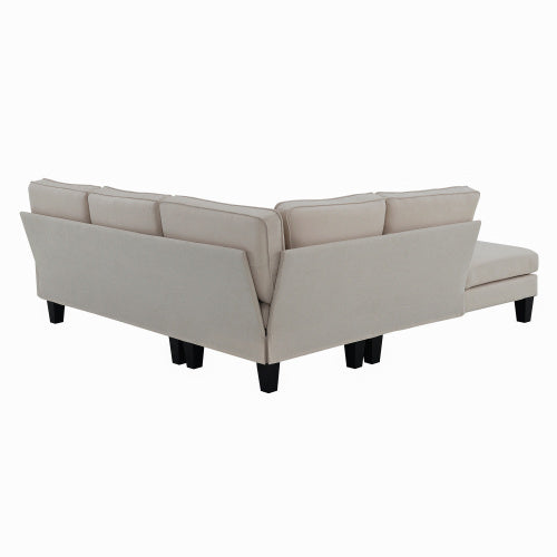 90" Modern Sectional Sofa with Chaise Lounge