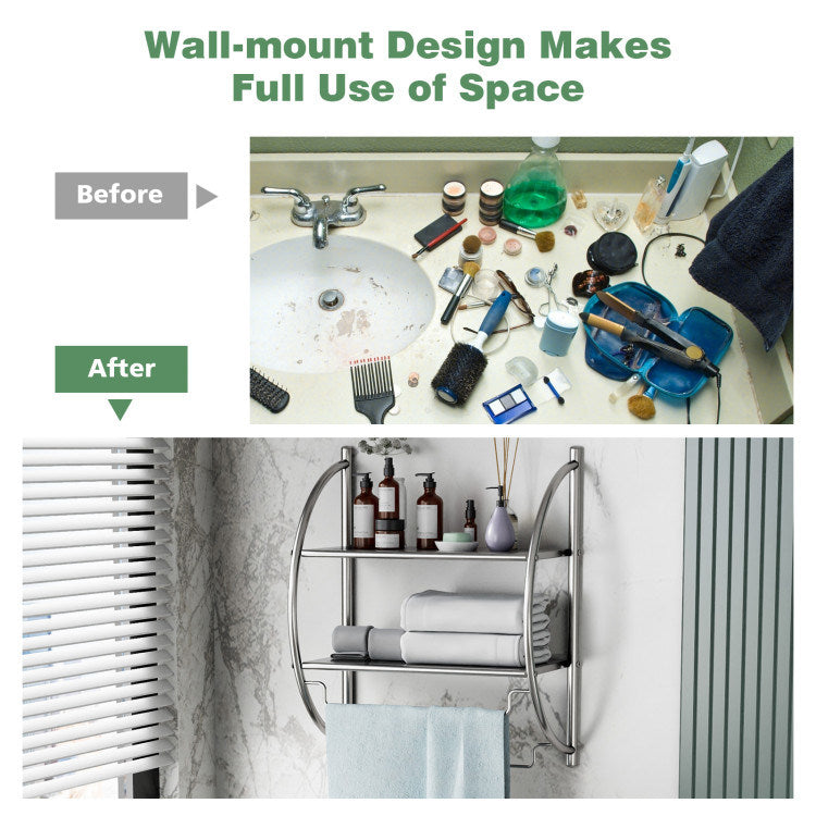 Wall Mounted Storage Rack