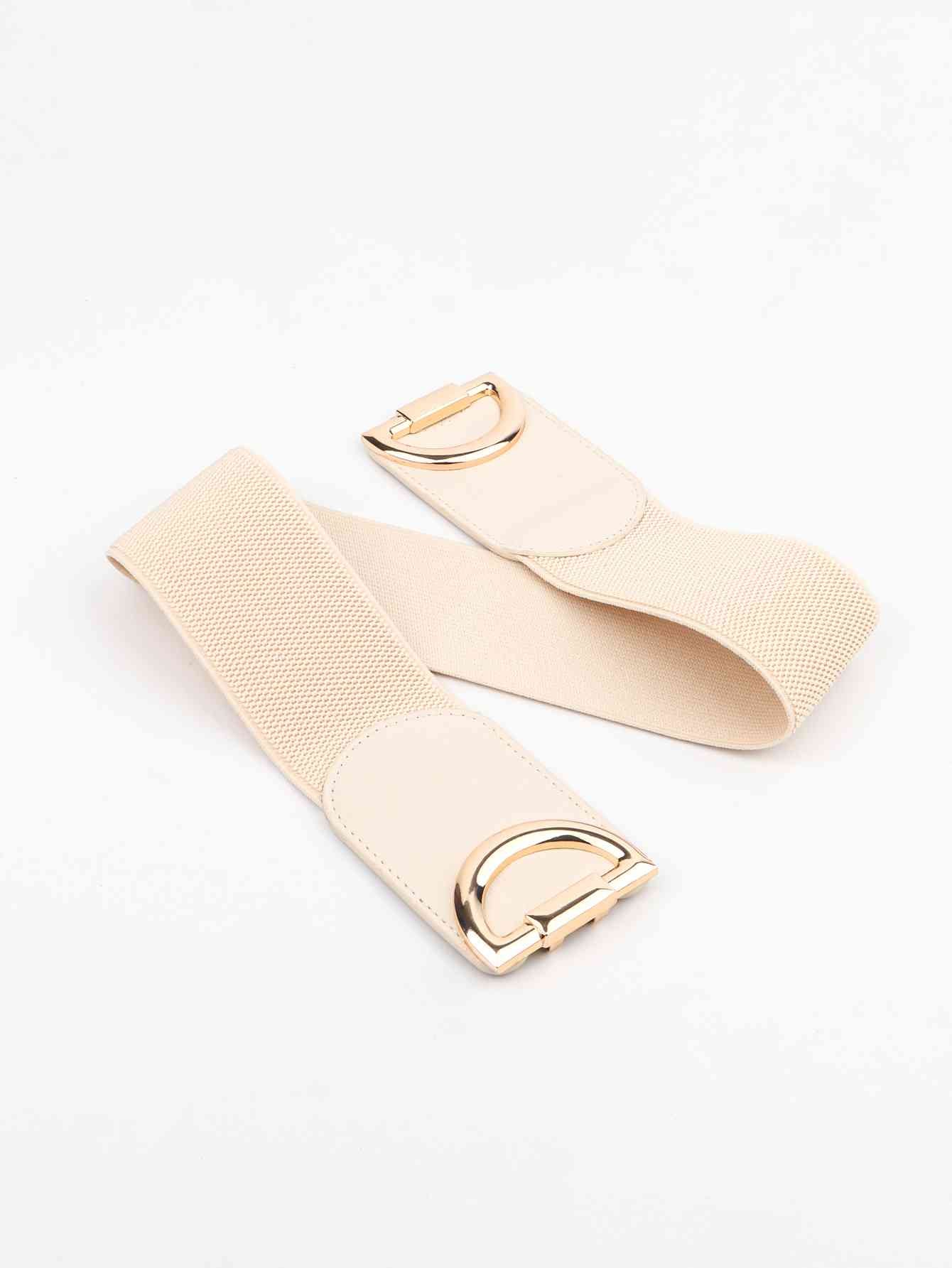 D Buckle Elastic Belt