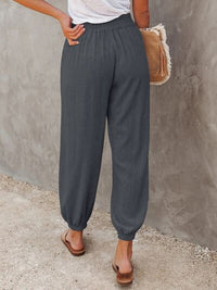 High Waisted Cropped Pants